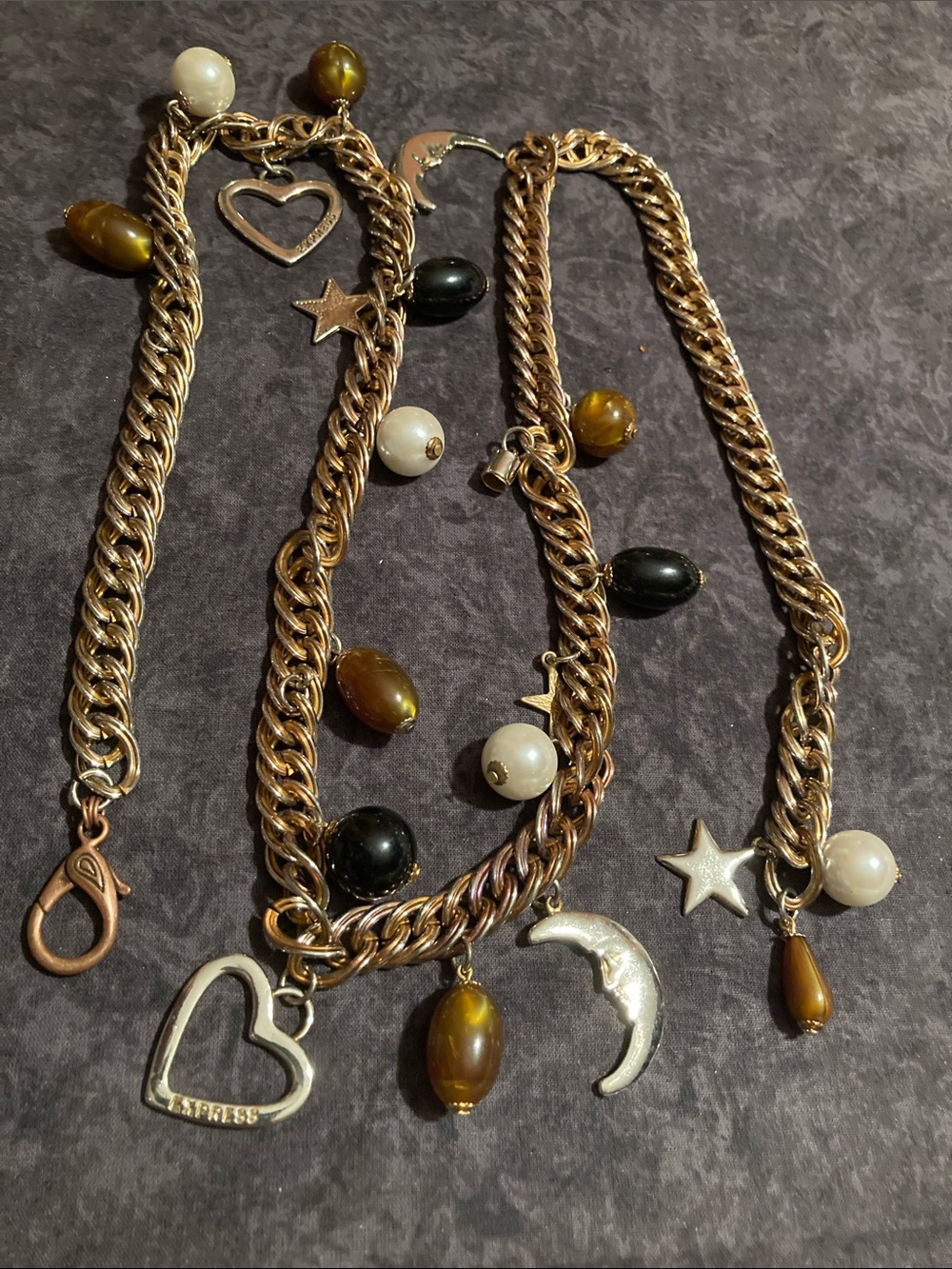 Stunning Adjustable RenFaire Belt Featuring Stars Hearts Moons